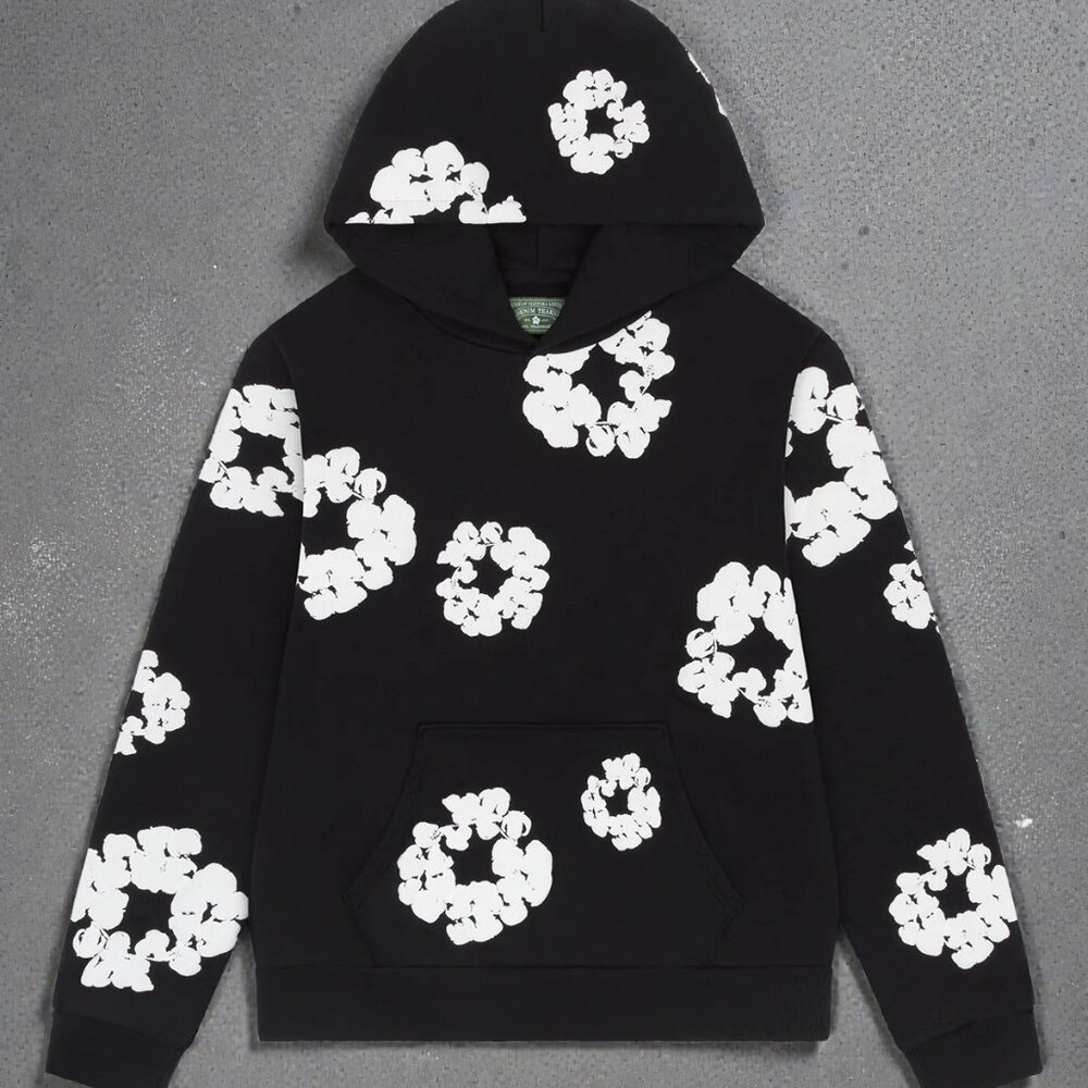 Denim Tears Hoodie Cotton Wreath - Picture 1 of 3